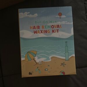 Roll On Wax Hair Removal full Waxing Kit - Multicolor